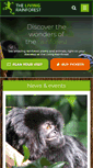 Mobile Screenshot of livingrainforest.org